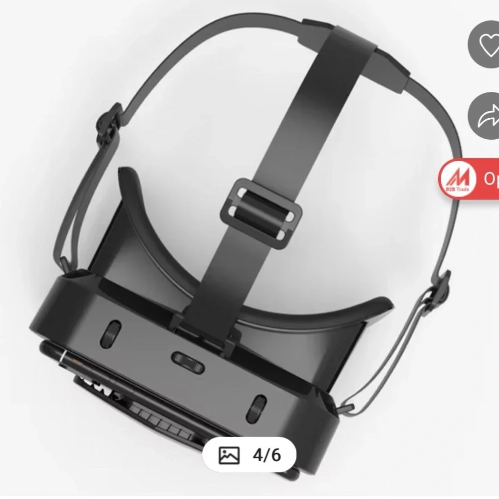 Smartphone VR Headset - Black and Gray